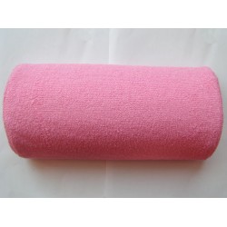 Suport mana manichiura din frotir de culoare roz